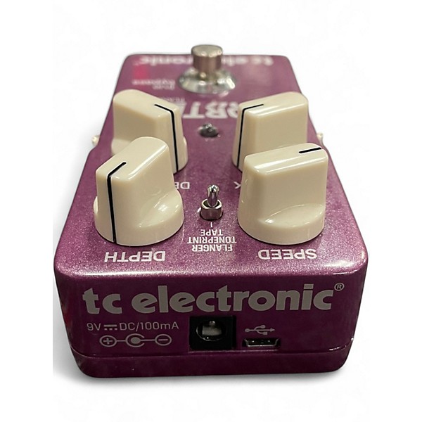 Used TC Electronic Vortex Flanger Effect Pedal