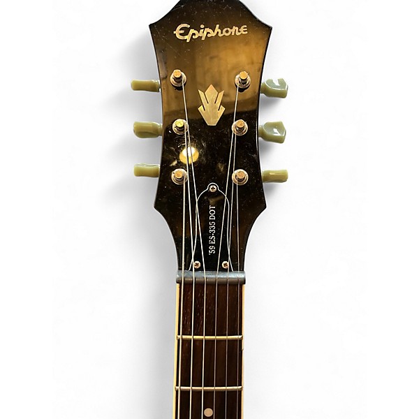 Used Epiphone 59 es-335 dot Trans Red Hollow Body Electric Guitar