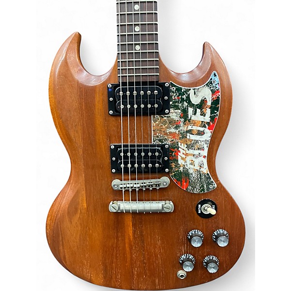 Used Gibson sg tribute Worn Brown Solid Body Electric Guitar