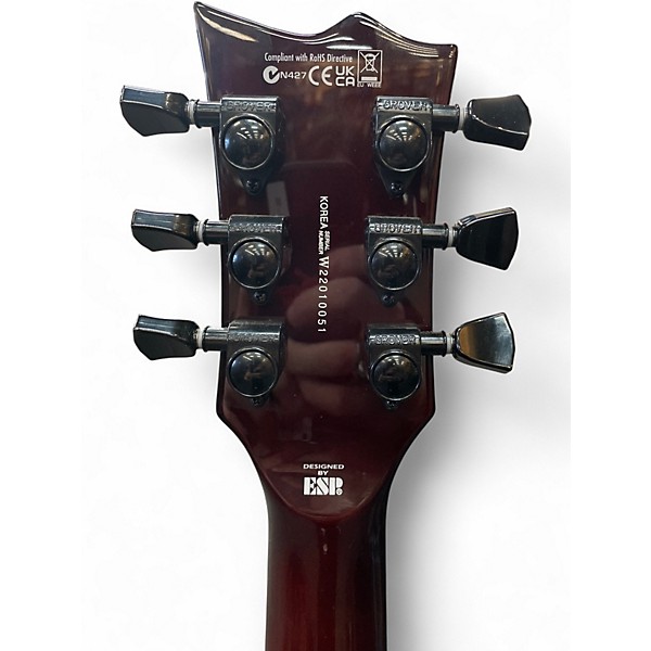 Used ESP LTD EC1000 3 Color Sunburst Solid Body Electric Guitar