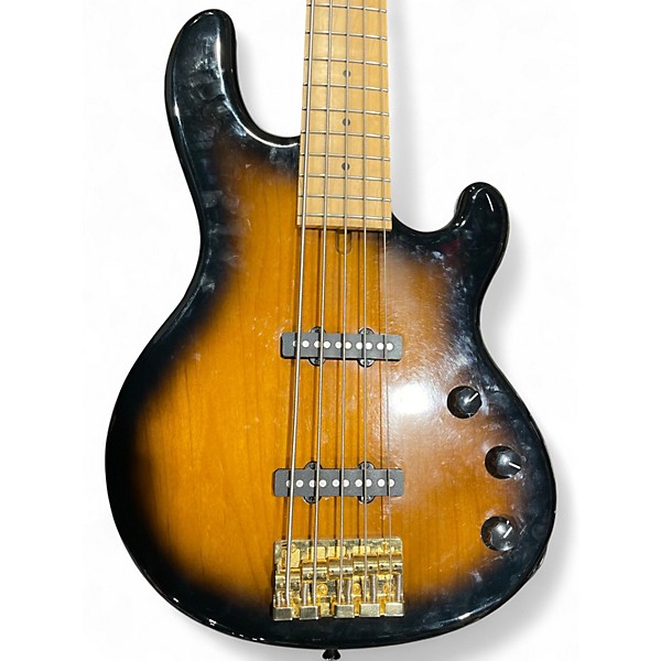 Used Riverhead JAZZ 5 Tobacco Burst Electric Bass Guitar