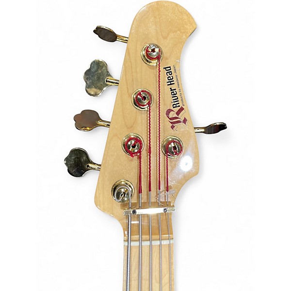 Used Riverhead JAZZ 5 Tobacco Burst Electric Bass Guitar