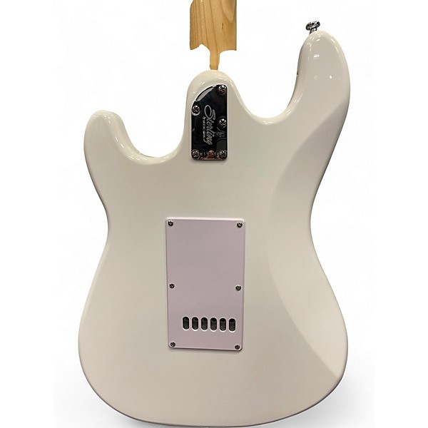Used Sterling by Music Man Cutless White Solid Body Electric Guitar