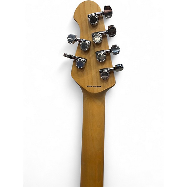 Used Sterling by Music Man Cutless White Solid Body Electric Guitar