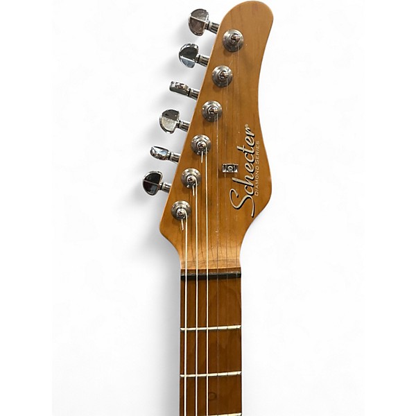 Used Schecter Guitar Research Nick Johnston SSS Atomic Orange Solid Body Electric Guitar