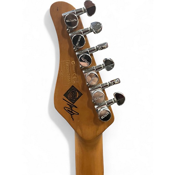 Used Schecter Guitar Research Nick Johnston SSS Atomic Orange Solid Body Electric Guitar