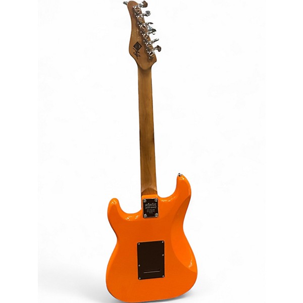 Used Schecter Guitar Research Nick Johnston SSS Atomic Orange Solid Body Electric Guitar