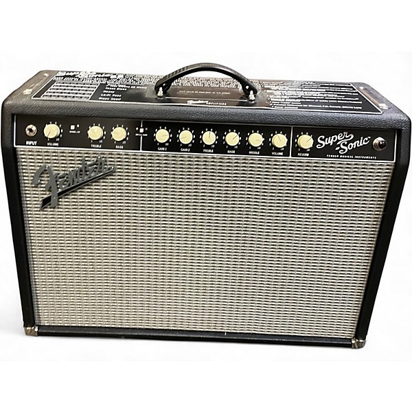 Used Fender Super Sonic 22 22W Tube Guitar Amp Head