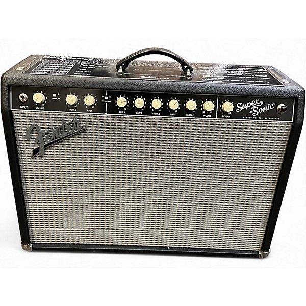 Used Fender Super Sonic 22 22W Tube Guitar Amp Head