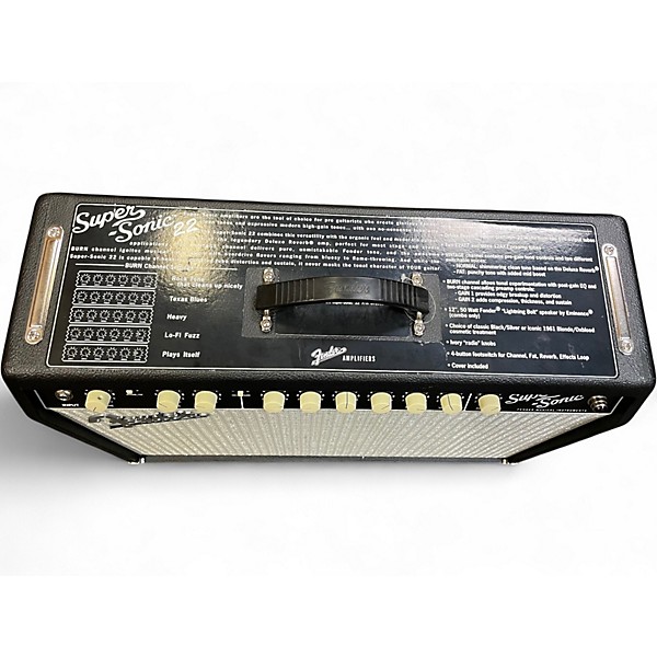Used Fender Super Sonic 22 22W Tube Guitar Amp Head