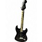 Used Fender American QMT Strat HSS Pale Moon Trans Black Trans Black Solid Body Electric Guitar thumbnail