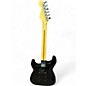 Used Fender American QMT Strat HSS Pale Moon Trans Black Trans Black Solid Body Electric Guitar