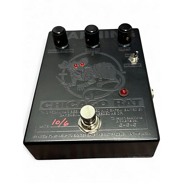 Used Daredevil Pedals Chicago Rat Effect Pedal