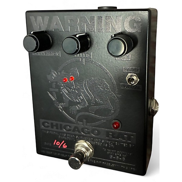 Used Daredevil Pedals Chicago Rat Effect Pedal