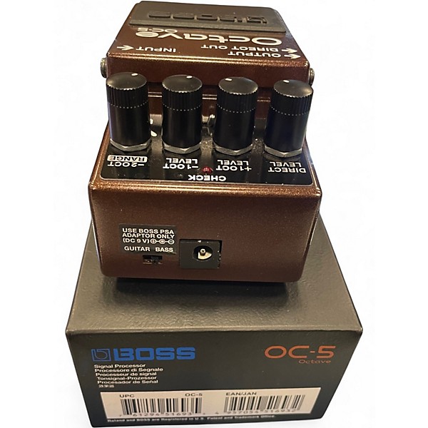 Used BOSS OC-5 Effect Pedal