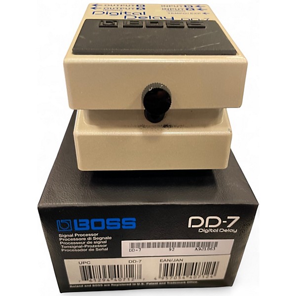 Used BOSS DD7 Digital Delay Effect Pedal