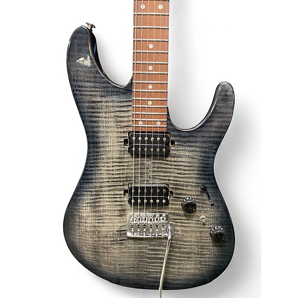 Used Ibanez AZ24S1F Standard TRANSPARANT BLACK SUNBURST Solid Body Electric Guitar