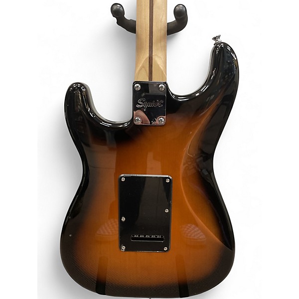 Used Squier Sonic Stratocaster HSS 2 Tone Sunburst Solid Body Electric Guitar