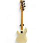 Used Fender Player Precision Fretless  Bass Cream Electric Bass Guitar