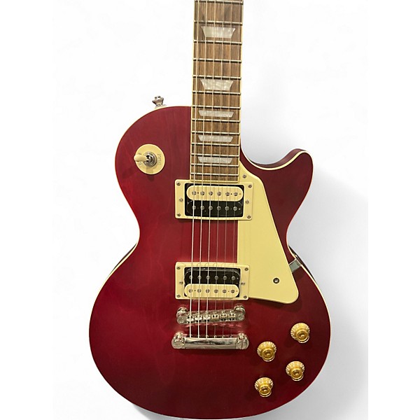 Used Epiphone Les Paul Traditional Pro IV Wine Red Solid Body Electric Guitar