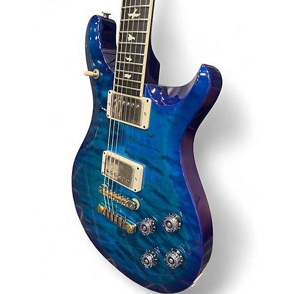 Used PRS S2 McCarty 594 WOOD LIBRARY Lake Placid Blue Solid Body Electric Guitar