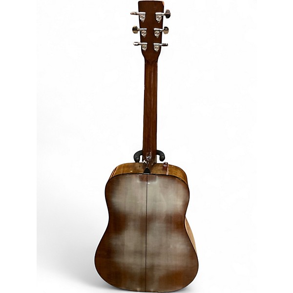 Vintage 1980s Washburn D15M Worn Natural Acoustic Electric Guitar