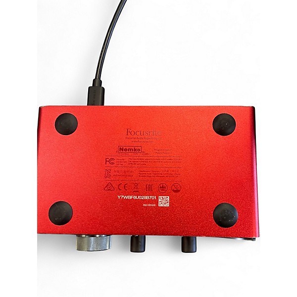Used Focusrite Scarlett Solo Audio Interface