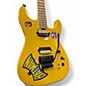 Used Fu Tone Pro yellow Solid Body Electric Guitar thumbnail