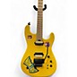 Used Fu Tone Pro yellow Solid Body Electric Guitar