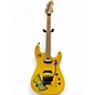 Used Fu Tone Pro yellow Solid Body Electric Guitar