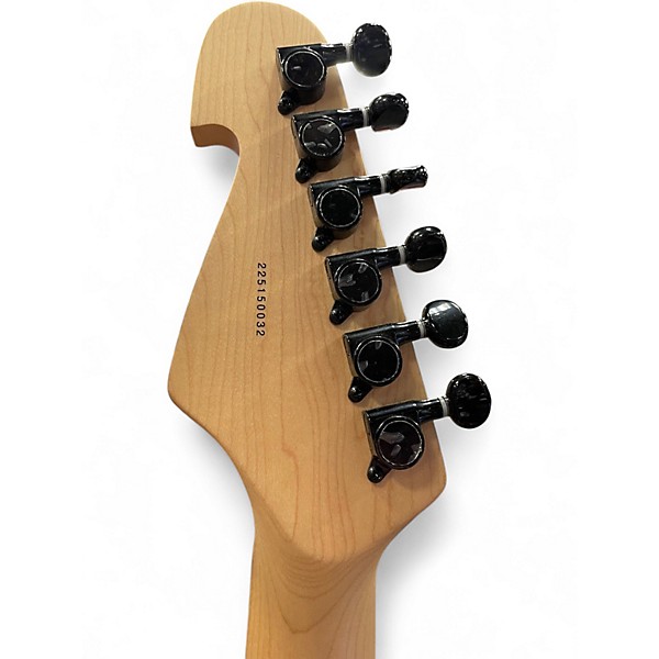 Used Fu Tone Pro yellow Solid Body Electric Guitar