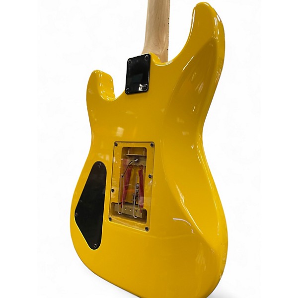 Used Fu Tone Pro yellow Solid Body Electric Guitar