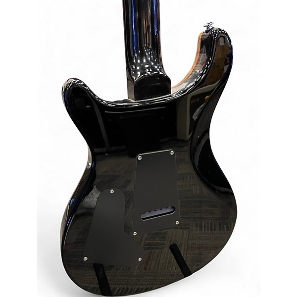 Used PRS SE Custom 24 Trans Black Solid Body Electric Guitar