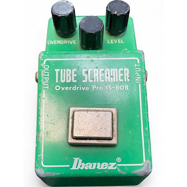 Vintage 1980 Ibanez ts808 tube screamer Effect Pedal