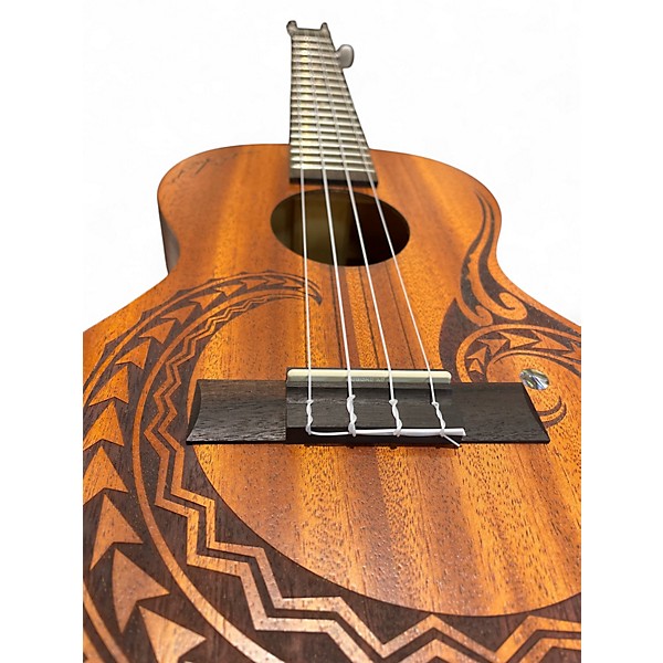 Used Kala KA COURAGE T  NATURAL TRIBAL Ukulele
