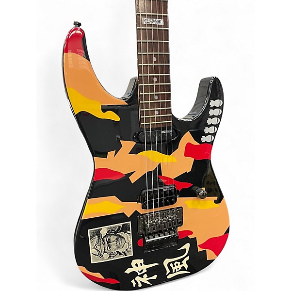 Used ESP LTD GL200K George Lynch Kamikaze KAMIKAZE Solid Body Electric Guitar