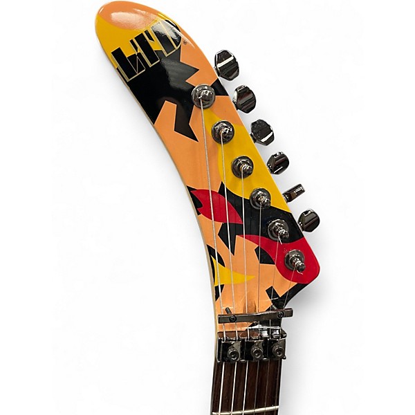 Used ESP LTD GL200K George Lynch Kamikaze KAMIKAZE Solid Body Electric Guitar