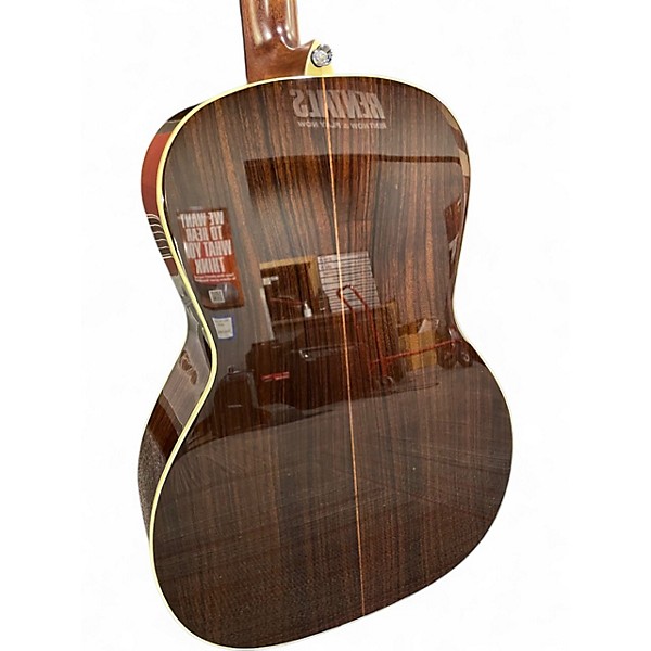 Used 2025 Alvarez LT70e Herringbone 12-Fret Laureate Series 000 Acoustic-Elect Sunset Acoustic Electric Guitar