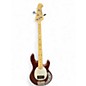 Used Sterling by Music Man sting ray short scale dropped copper Electric Bass Guitar thumbnail