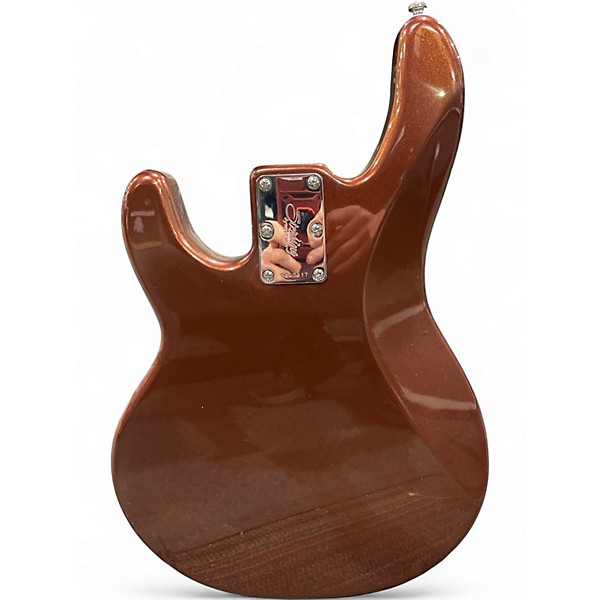 Used Sterling by Music Man sting ray short scale dropped copper Electric Bass Guitar