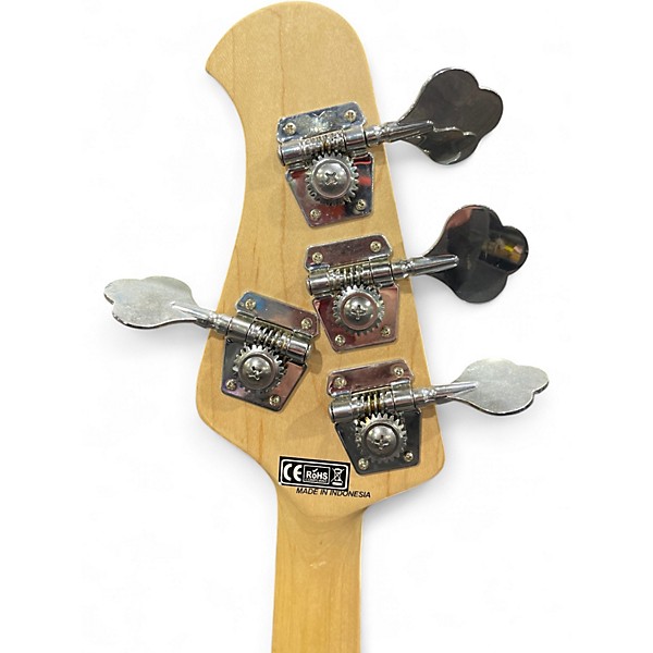 Used Sterling by Music Man sting ray short scale dropped copper Electric Bass Guitar