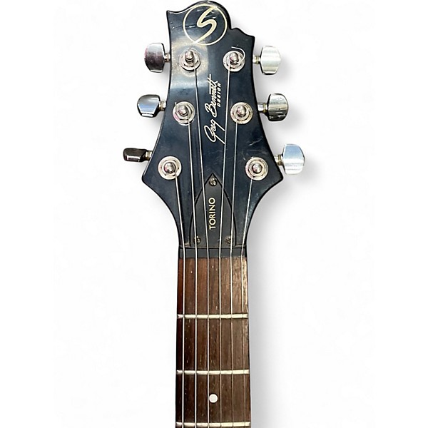 Used Greg Bennett Design by Samick Torino Red Solid Body Electric Guitar