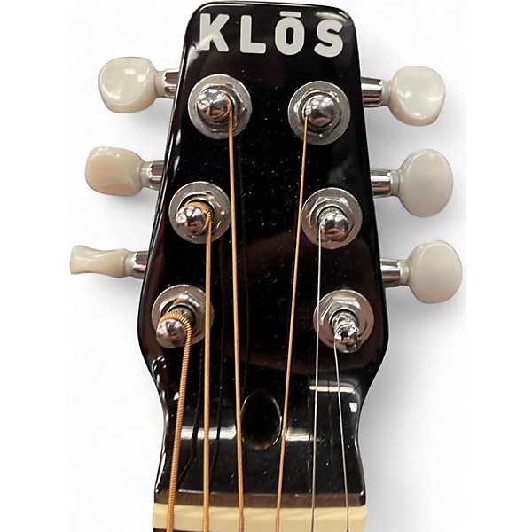 Used Klos Travel Carbon Fiber Carbon Fiber Acoustic Electric Guitar