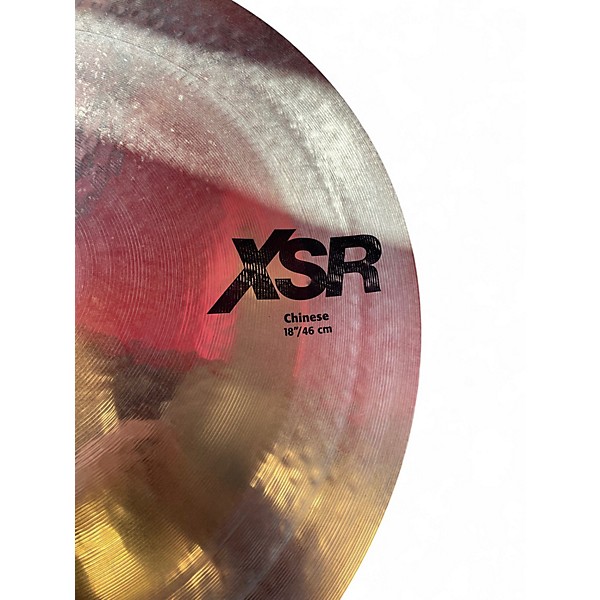 Used SABIAN 18in XSR Chinese Cymbal