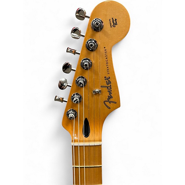 Used Fender PLAYER II Yellow Solid Body Electric Guitar