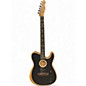 Used Fender Acoustasonic Player Telecaster BRUSHED BLACK Acoustic Electric Guitar thumbnail