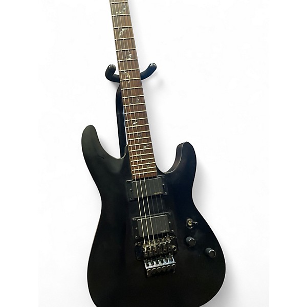 Used Schecter Guitar Research damien fr Black Solid Body Electric Guitar