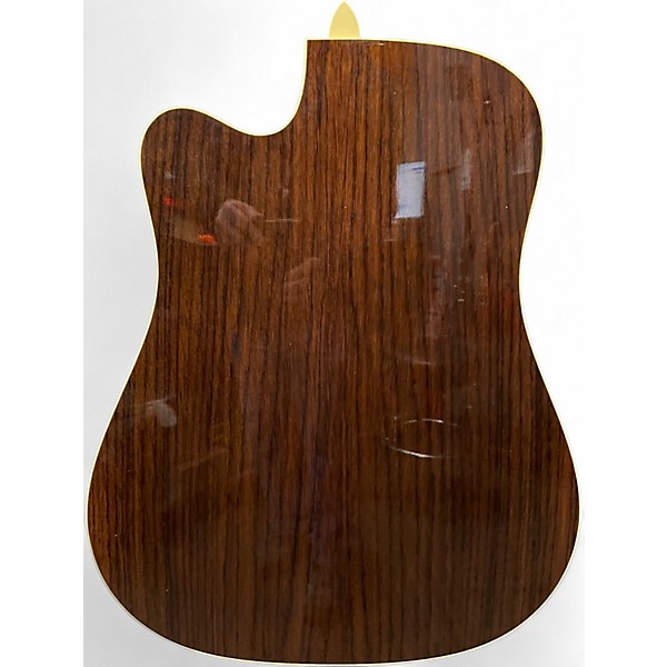 Used Fender tpd-2ce Natural Acoustic Electric Guitar