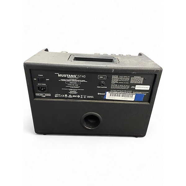 Used Fender Mustang GT 40 40W 2X6.5 Guitar Combo Amp