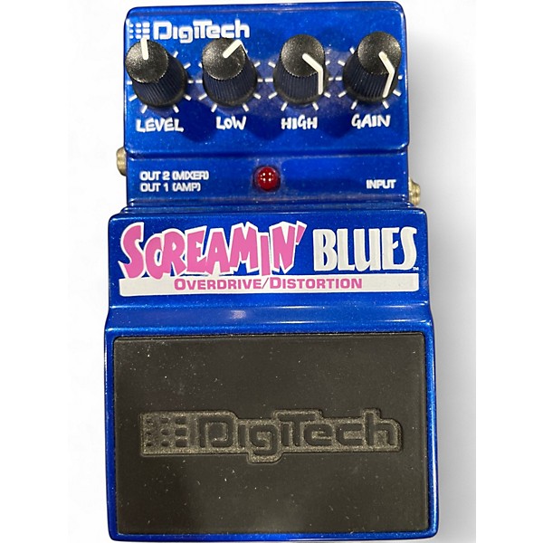 Used DigiTech SCREAMN BLUES Effect Pedal